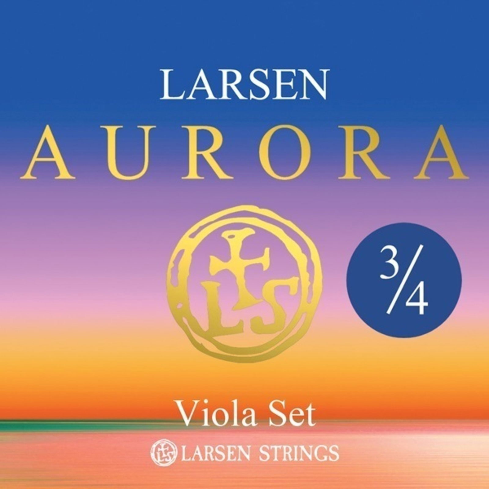 Larsen Strings Aurora 3/4 Jeu - Medium