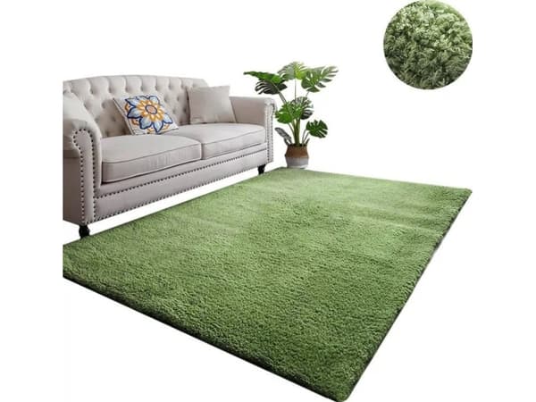 Strado Teppe Alpakka Strado 100x150 Alpakkagrønn (grønn) universal