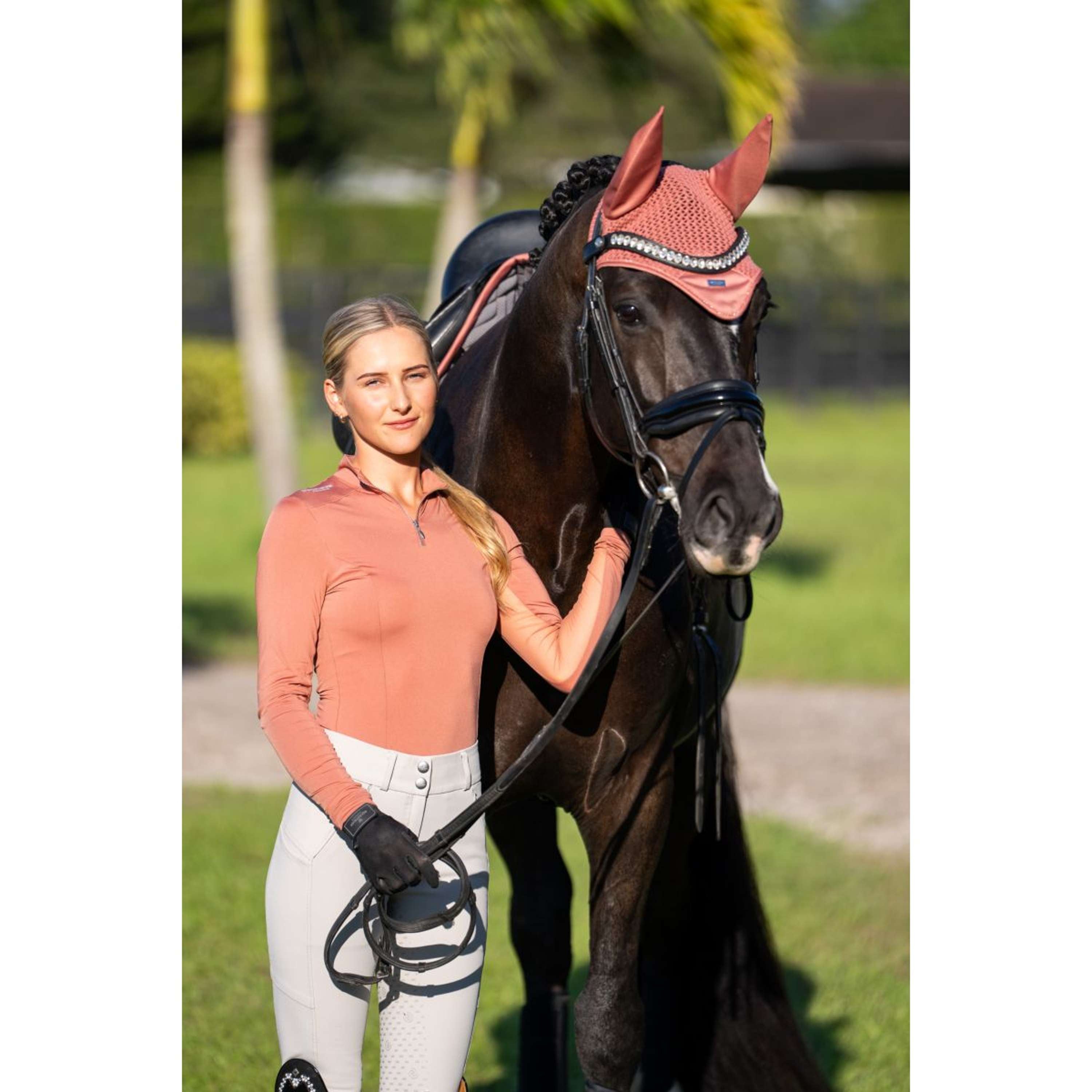 Equestrian Stockholm Shirt Air Breeze Sun Coral