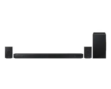 Samsung HW-Q990D - Q-Series - lydbarsystem - til hjemmebiograf - 11.1.4-kanal - trådløs - Bluetooth, Wi-Fi - App-kontrolleret - 656 Watt (Total) - grafitsort