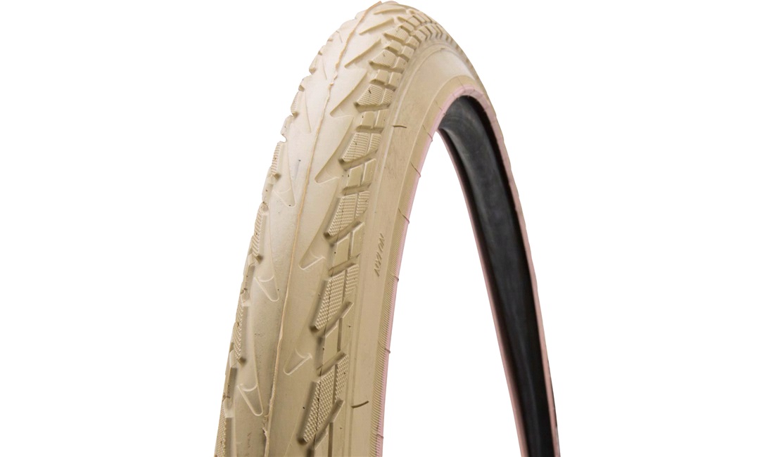 Cykeldæk 700x45C Creme farvet