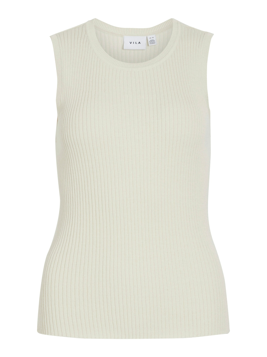 Vila  Viisla ribstrikket top - Birch