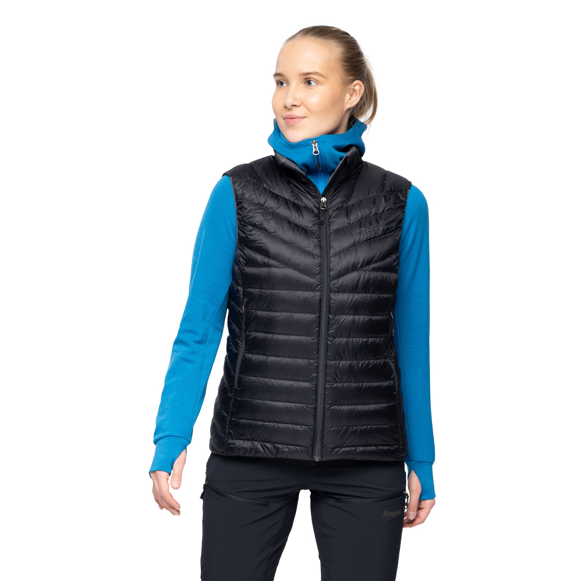 Rabot Light Down Vest Dame Black