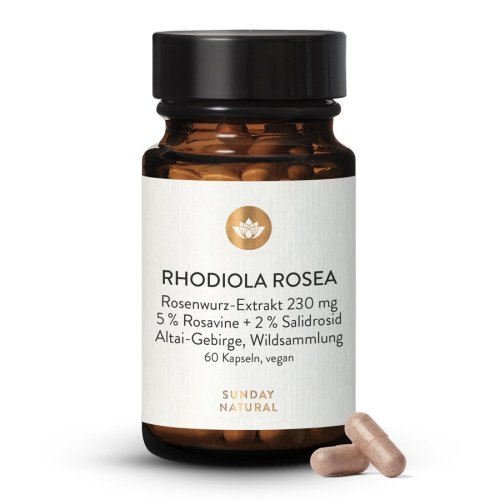 Sunday Natural Products  Rhodiola Rosea Extrakt 230mg