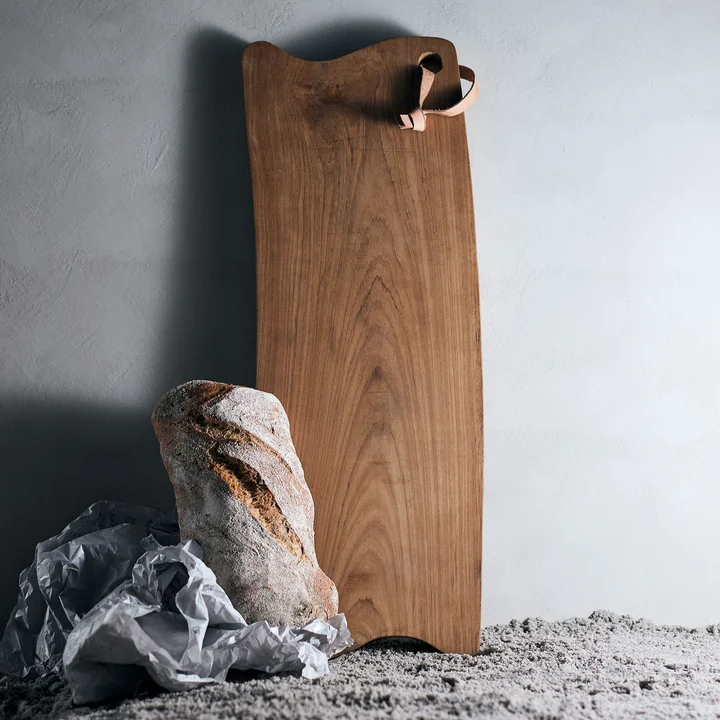 Muubs - Lyon Schneidebrett, 70 x 25 cm, Teak natur