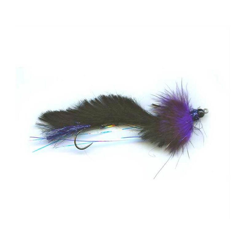 Mouche Spécial Carnassier Tof Articulee Truite Tatayet - Noir