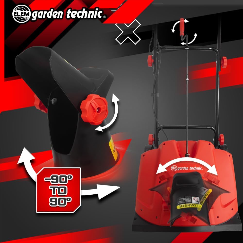 Schneefräse Elektro 2300 Watt - 50 cm - max. Elem Garden Technic