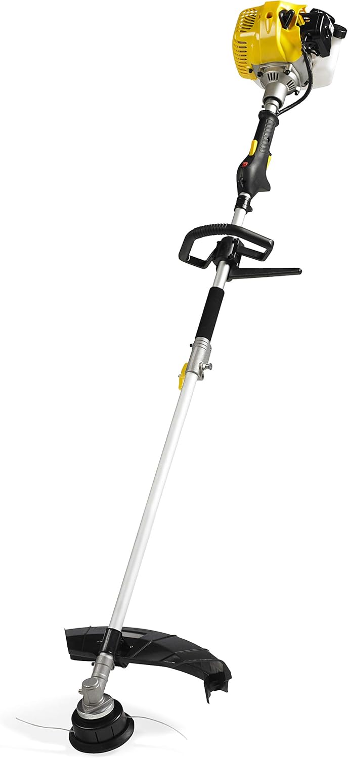 TEXAS Gartenpflegeset BCU43M 4-in-1 Benzin Hochentaster Hochheckenschere Teleskop Kettensäge Astschere Motorsense Freischneider Rasentrimmer | 2-Takt 52 CCM | 1250 Watt| bis 230 cm Länge