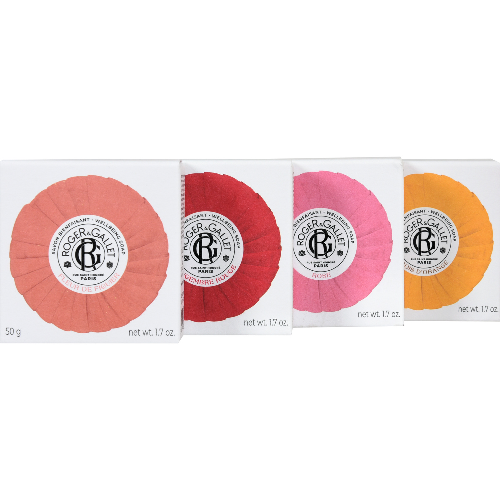 Roger & Gallet Seifen-Set, 4 x 50 g