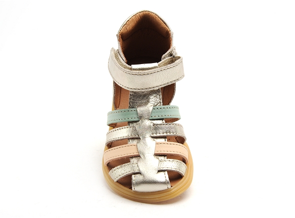Bellamy nu pieds bebe paillette or
