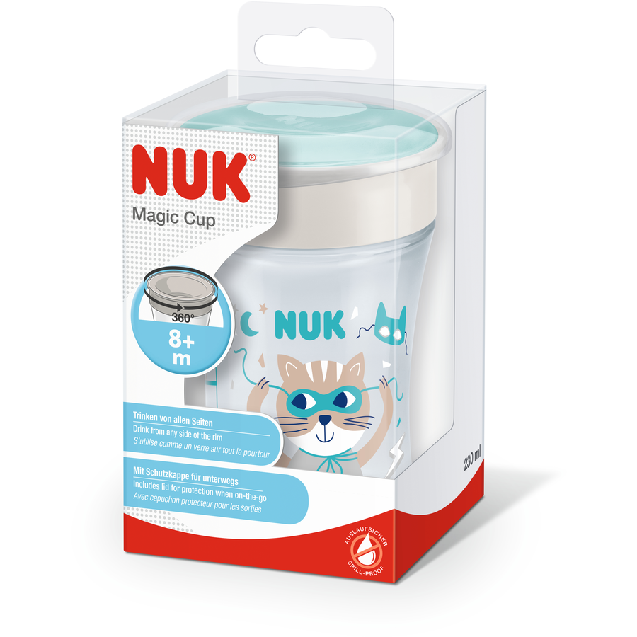 NUK Trinklernbecher Magic Cup 230 ml 360°-Trinkrand mint