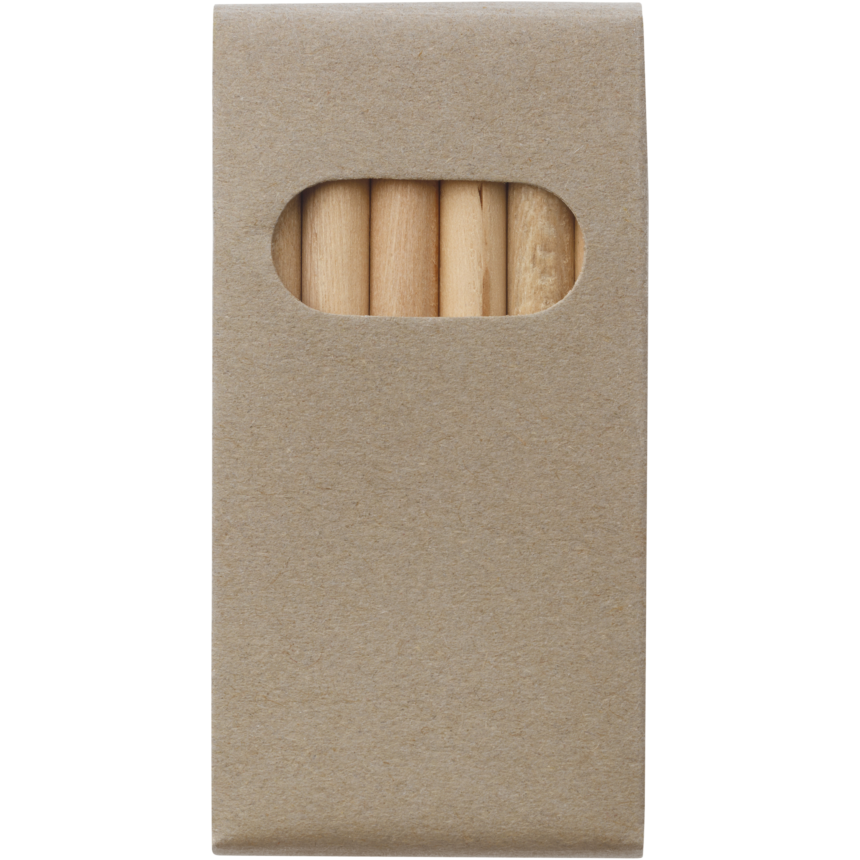 EgotierPro 106219 - Set de 6 crayons de couleur Ayola