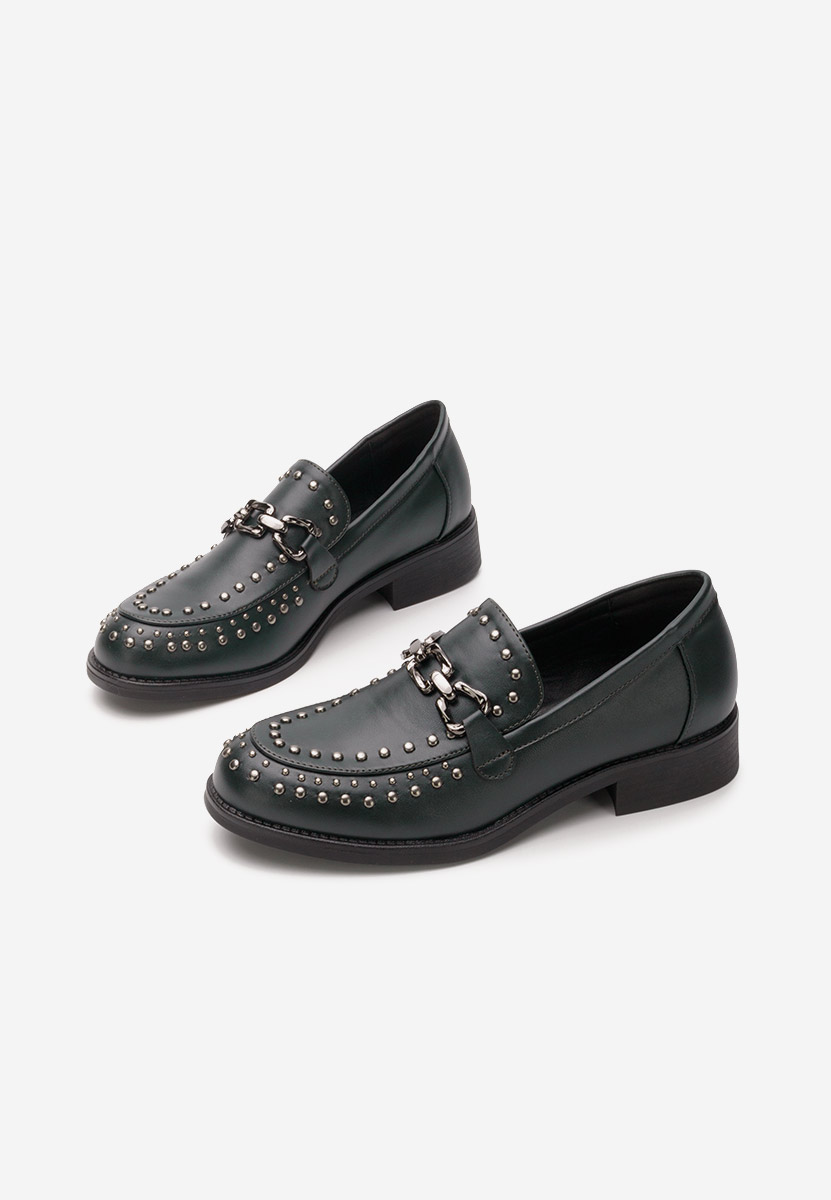 Mocassins femme vert Seyla