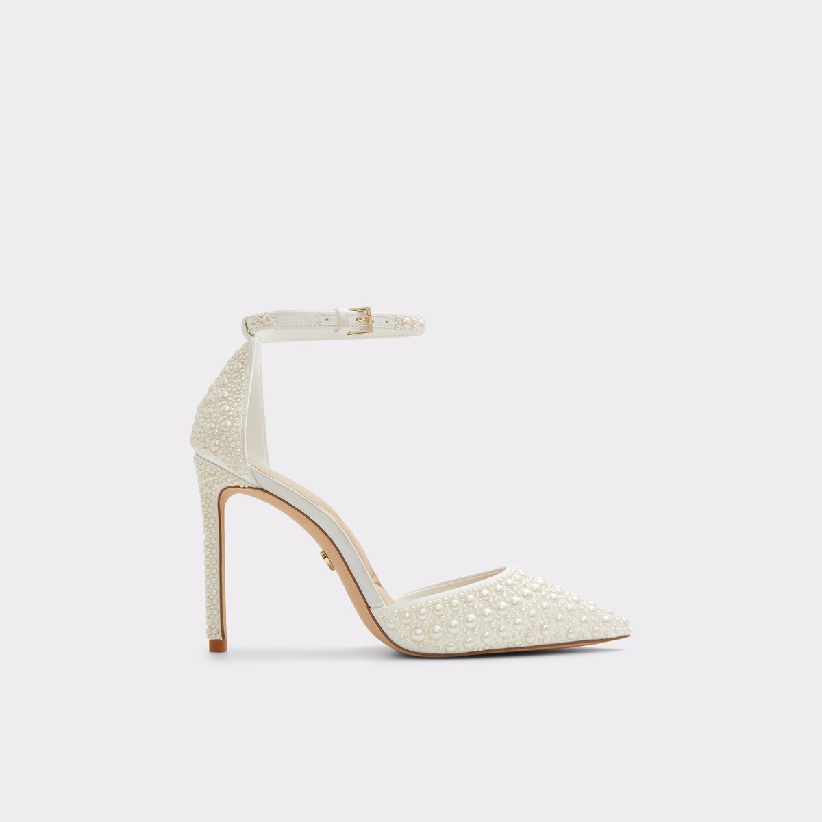 Derperla White Women Strappy Heels