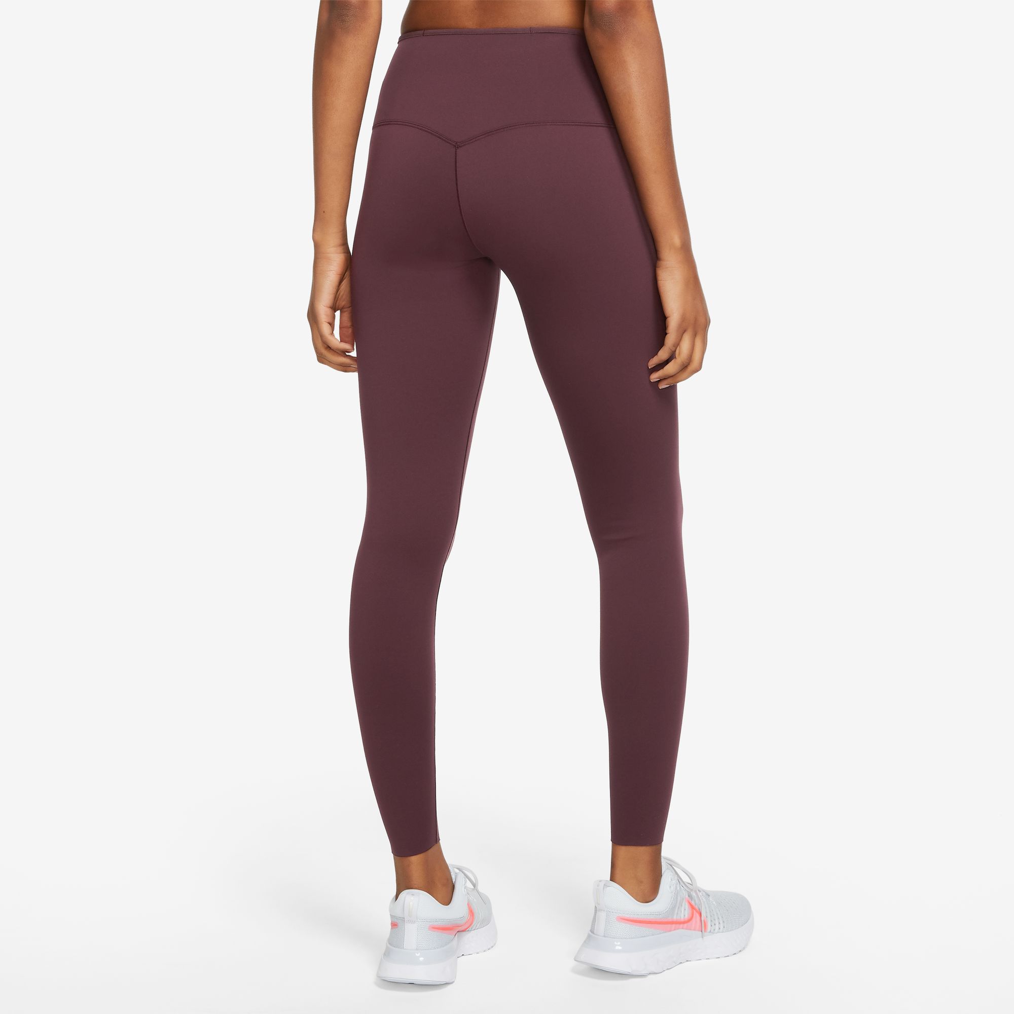 Go High Waist Tights Dame 652/Burgundy Crush/Black