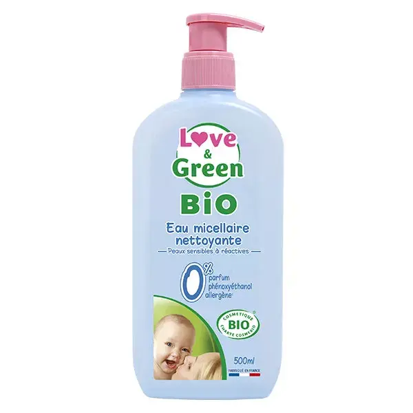 Água Micelar Orgânica Love & Green 500ml
