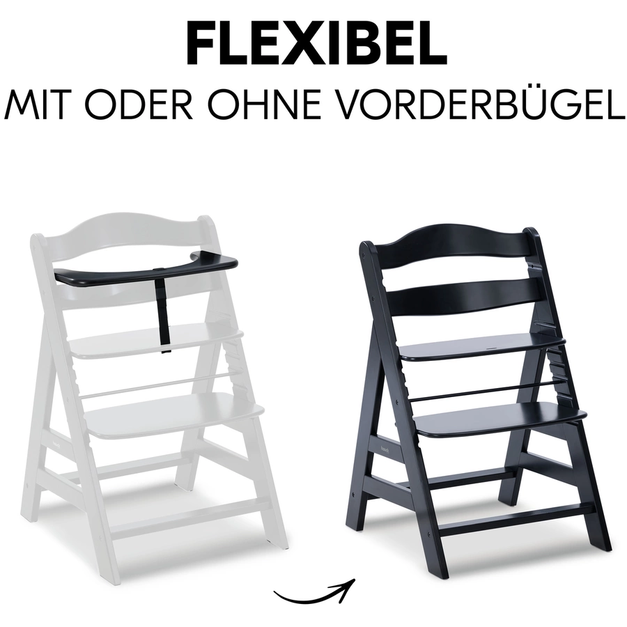 hauck Hochstuhl Alpha Plus Black