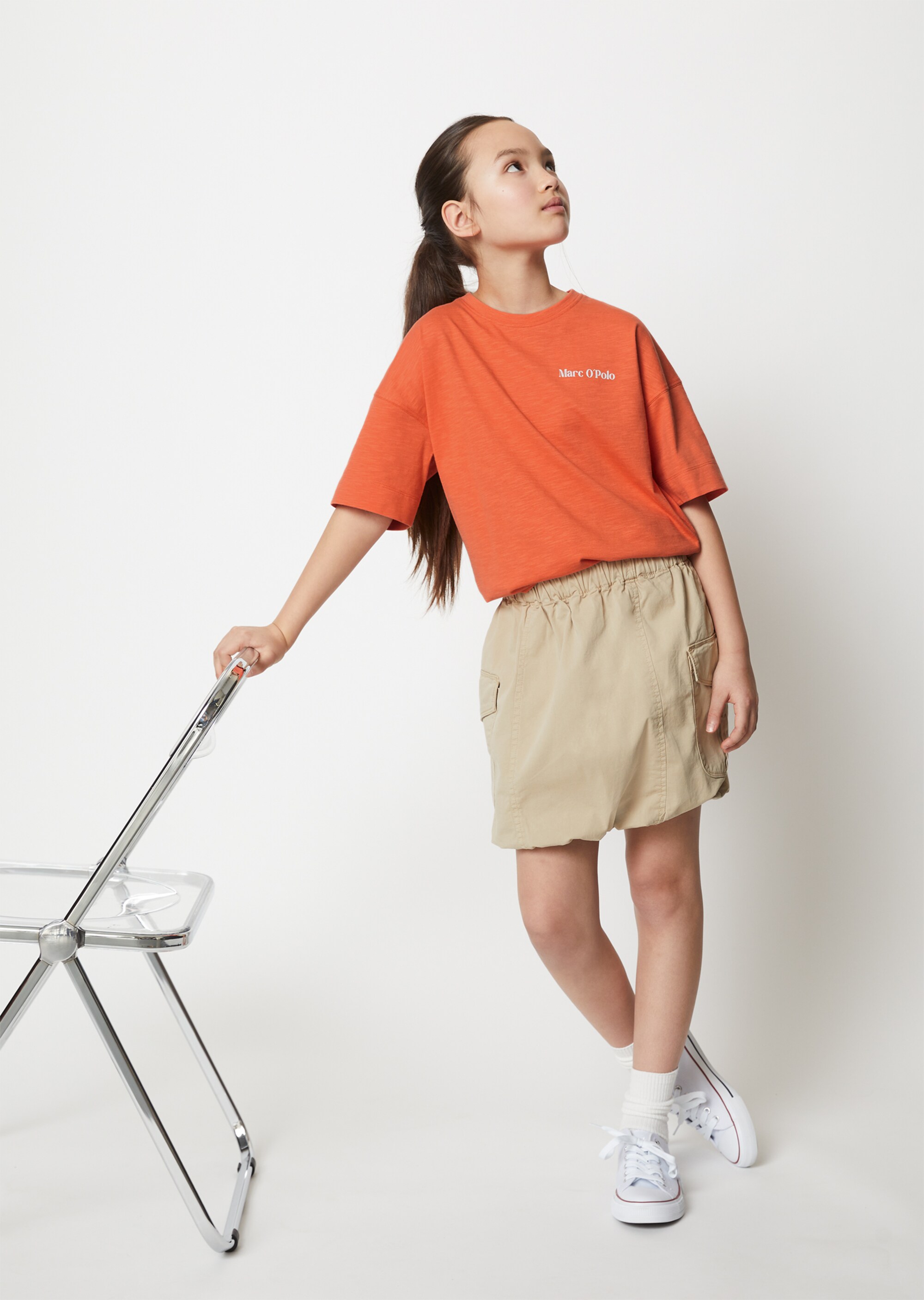 TEENS-GIRLS T-Shirt mit großem Rückenprint