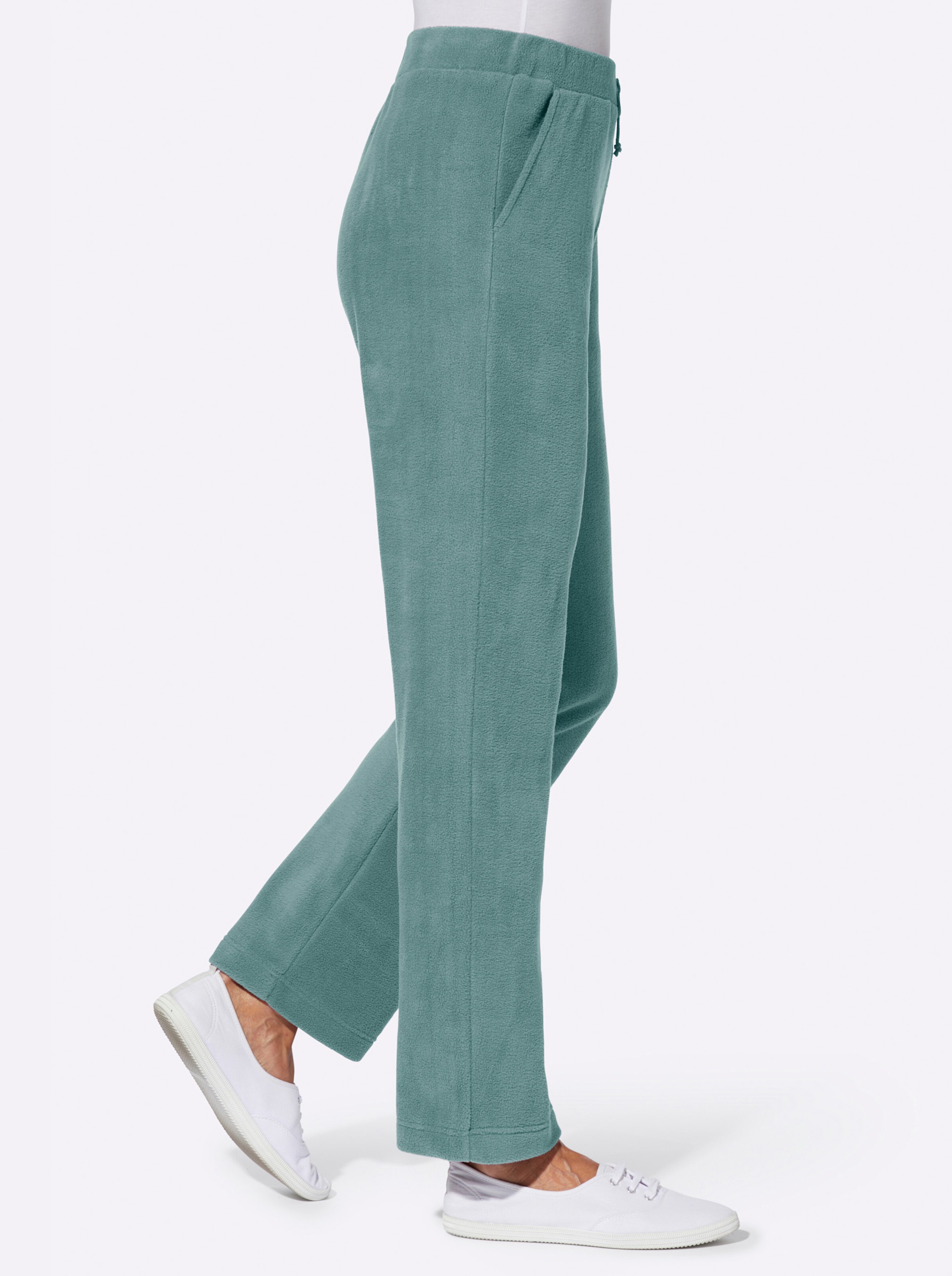 Fleecehose in jade