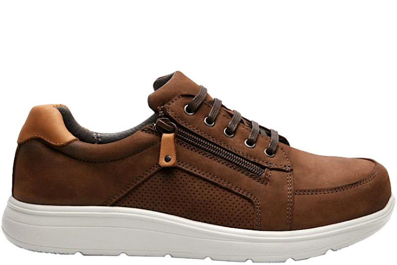 NEW FEET BRUN NUBUCK SKO