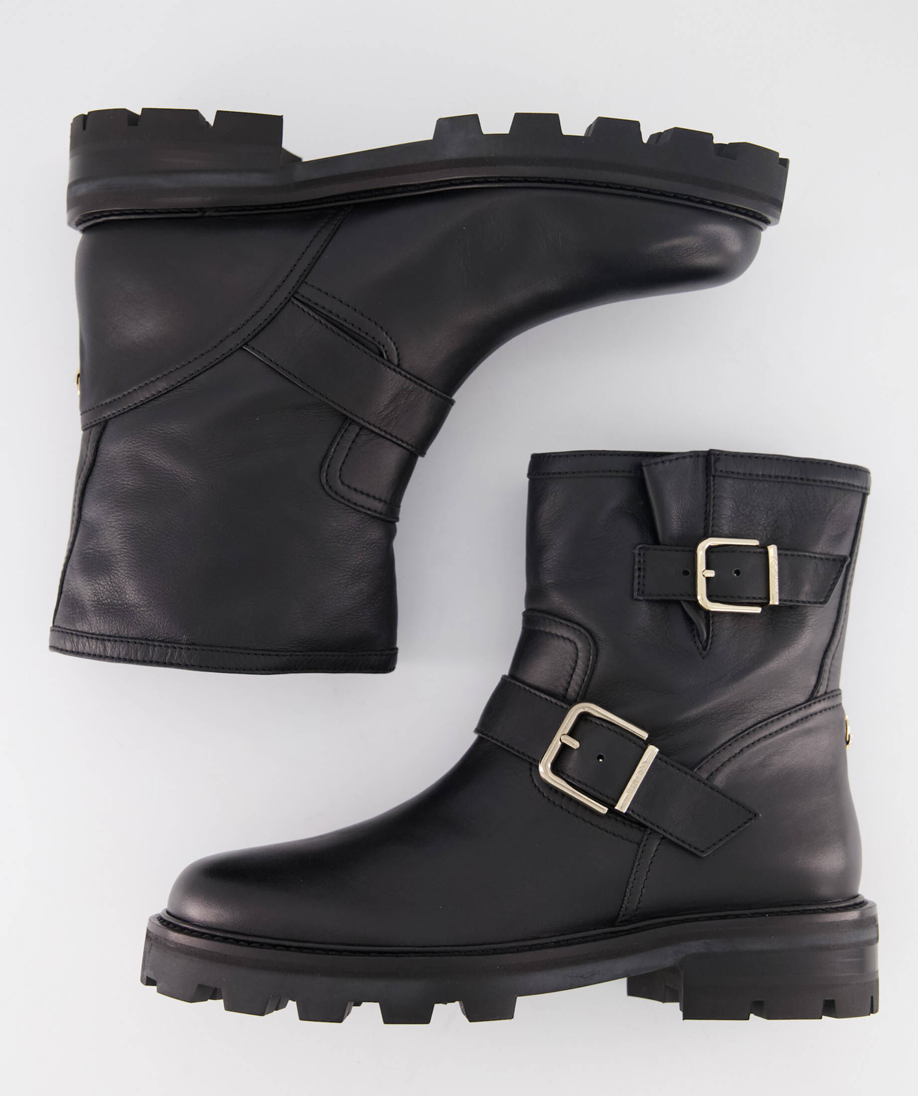 Jimmy Choo| Damen Bikerboots 