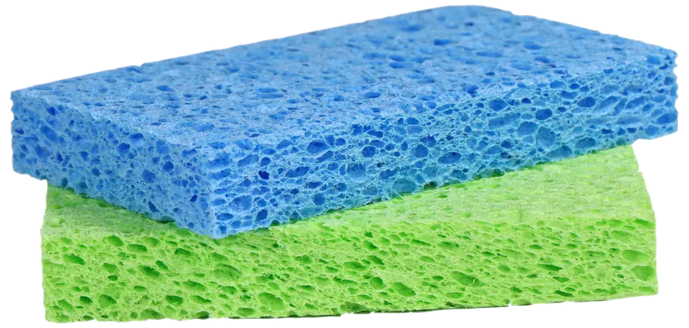 Clean Action Skuresvamp cellulose 2-pak