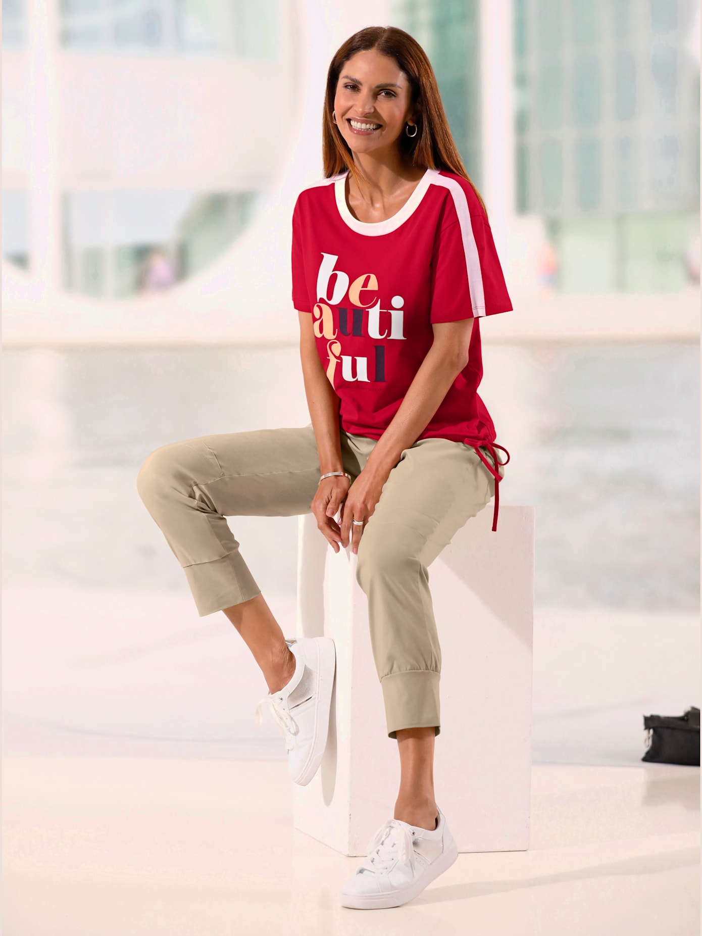T-shirt coupe affinante