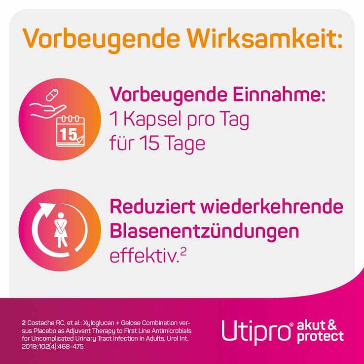 Utipro akut & protect Hartkapseln, 45 St