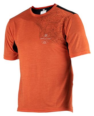 Maillot Manches Courtes Leatt MTB Trail 1.0 Flame Orange
