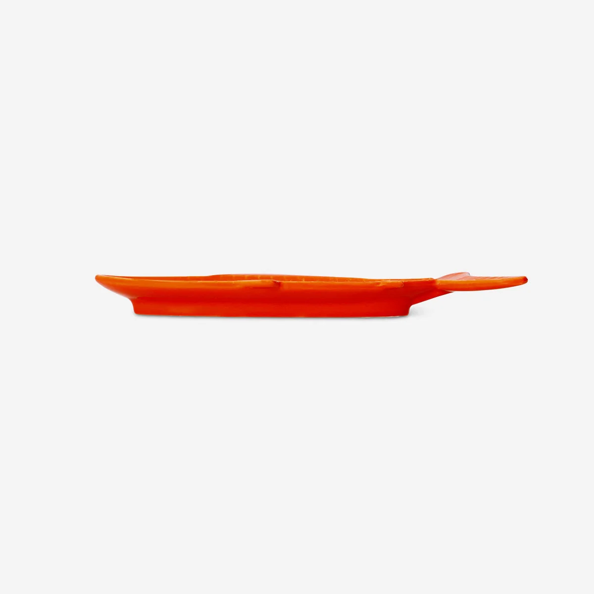 Orange fisk serveringstallerken - 26 cm