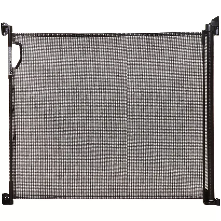 Dreambaby® einziehbares Türschutzgitter, Schwarz