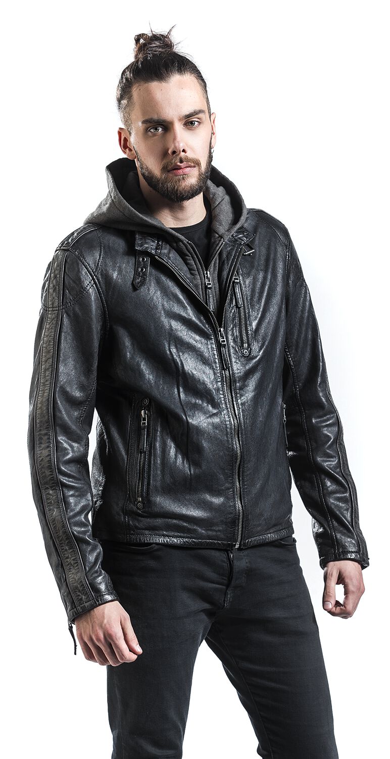 Steep Slim Fit Lasanv | Gipsy Veste en cuir