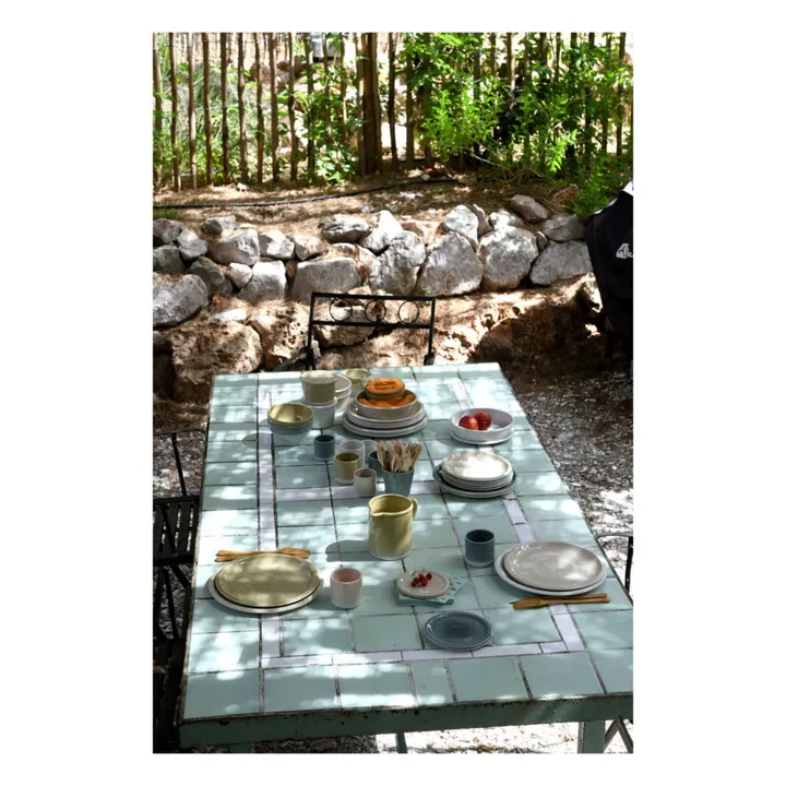 Jars Céramistes Assiette Cantine | Vert argile