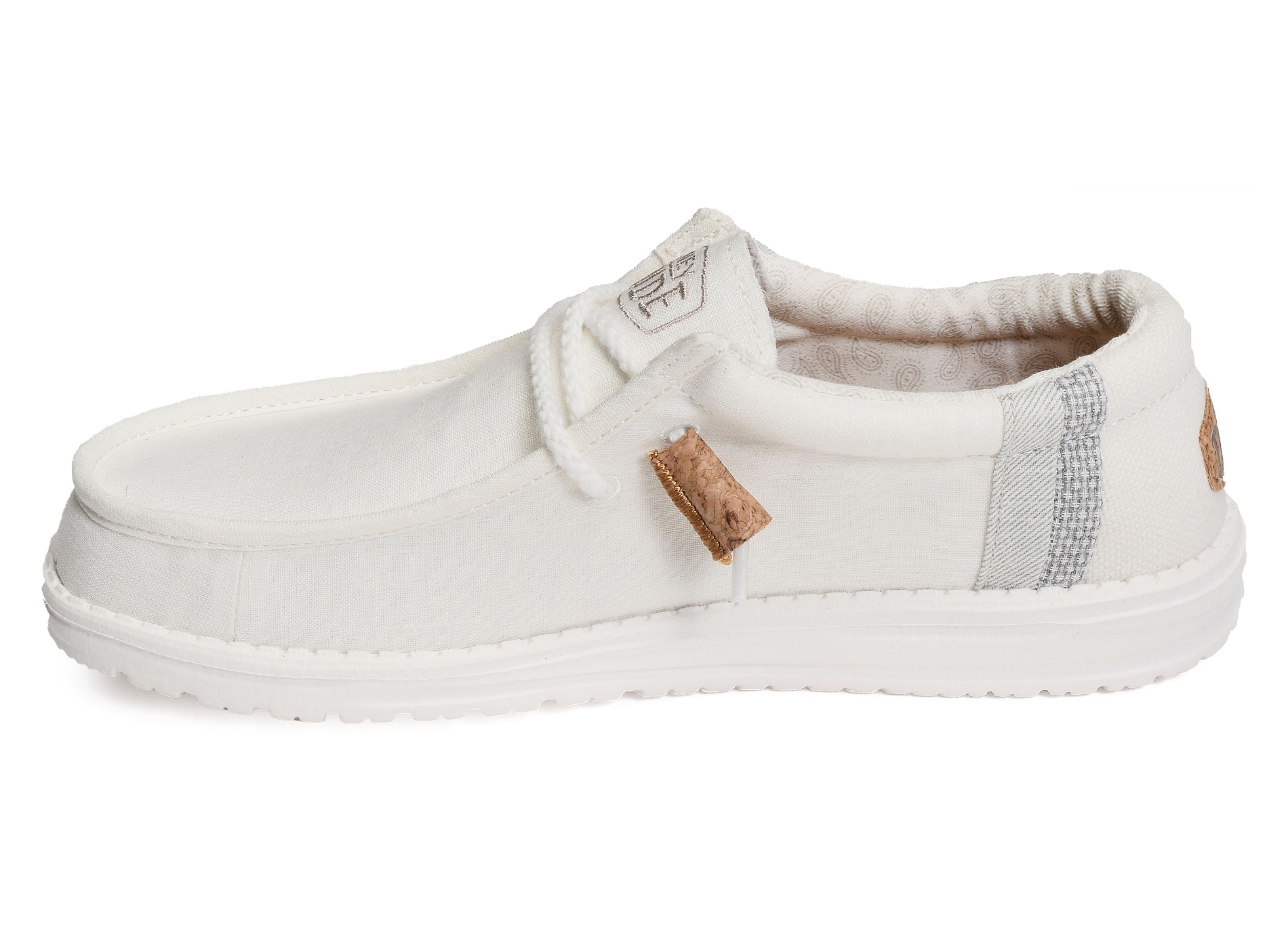 Wally breack stitch blanc