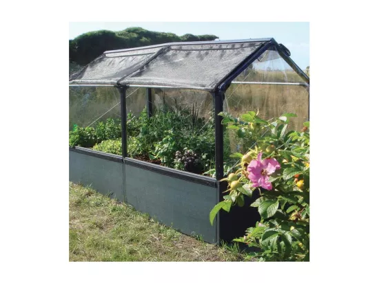 Carré potager premium avec serre Basic air Longueur 240 cm