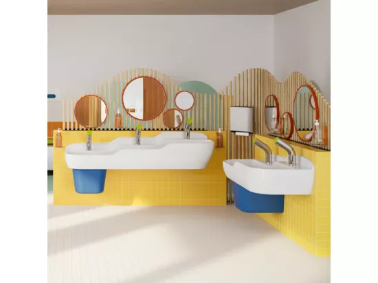 Lavabo pour enfant VITRA Sento Kids 3 hauteurs