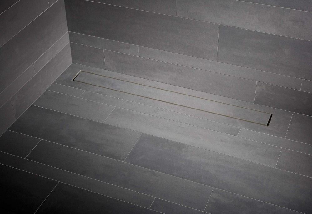 Mueller Tiles tegel douchegoot met flens 100x7cm