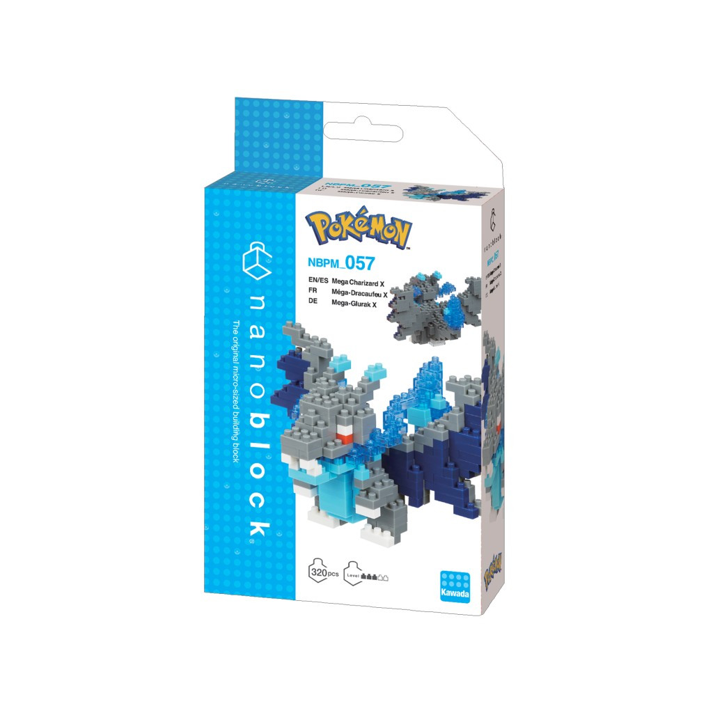 Nanoblock : Pokémon - Méga-Dracaufeu X