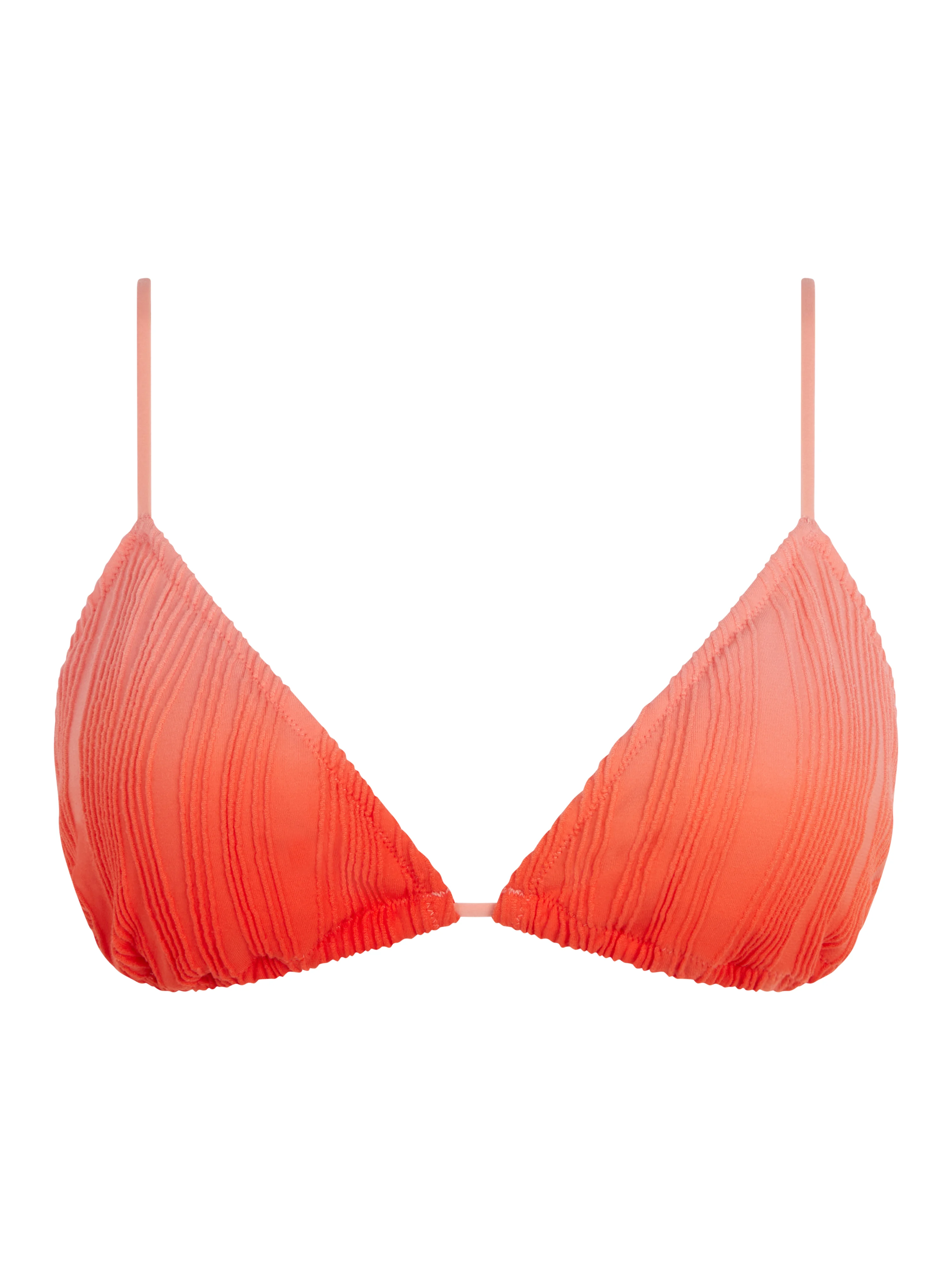 SWIM ONE SIZE - Haut de maillot de bain triangle coques amovibles | Orange