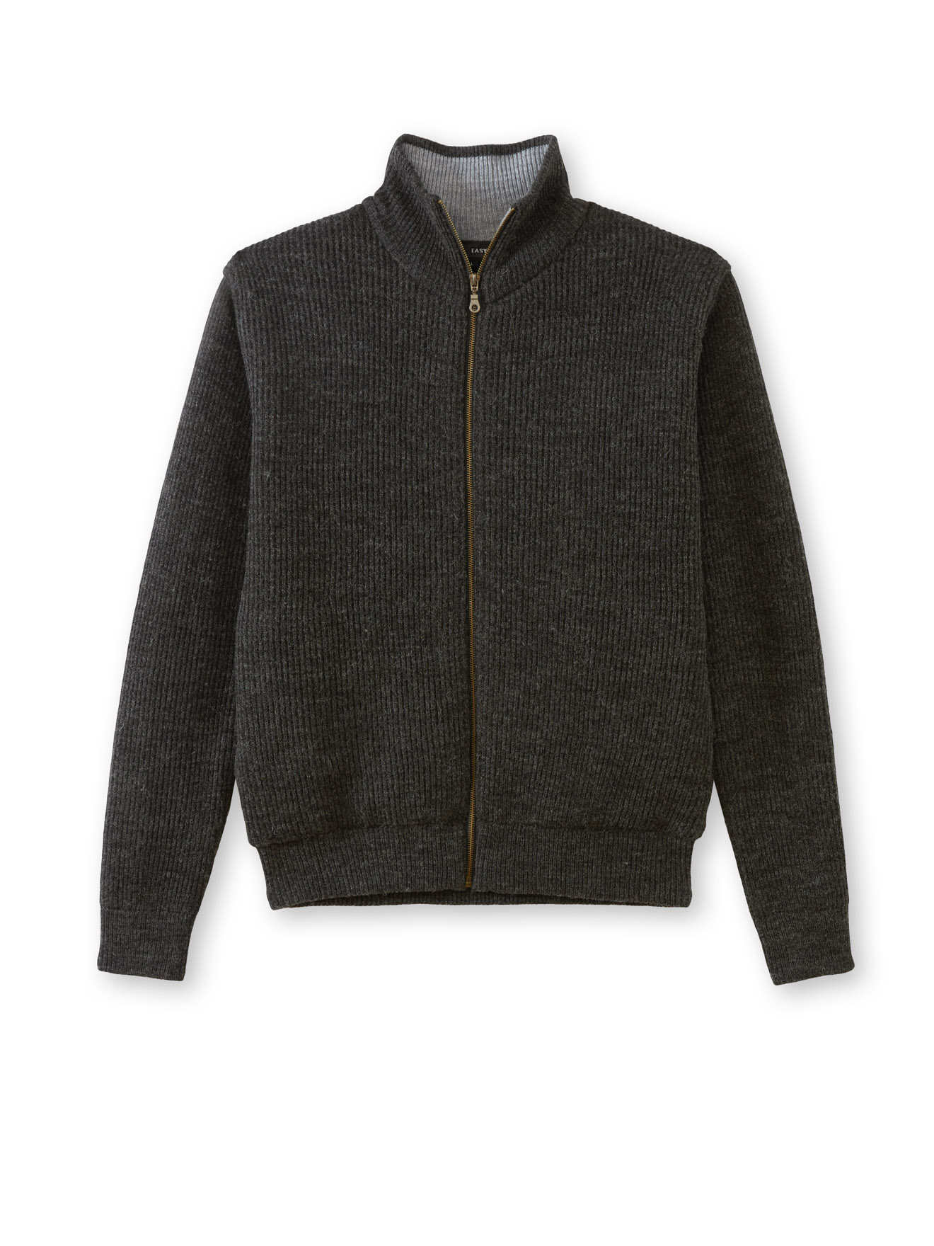 Blouson zippé 30% laine intérieur chaud