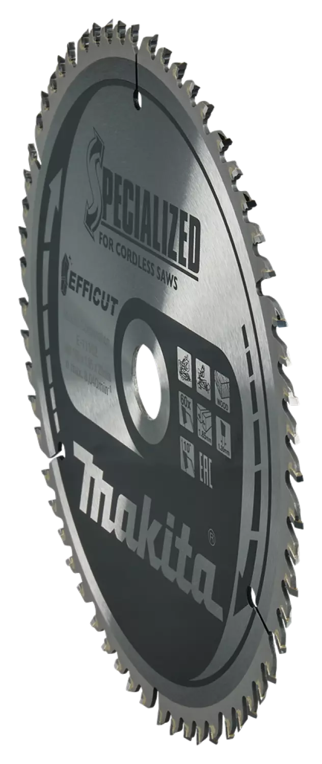 Makita E-11162 Efficut Cirkelzaagblad Hout - 190x20x1,85mm 60T