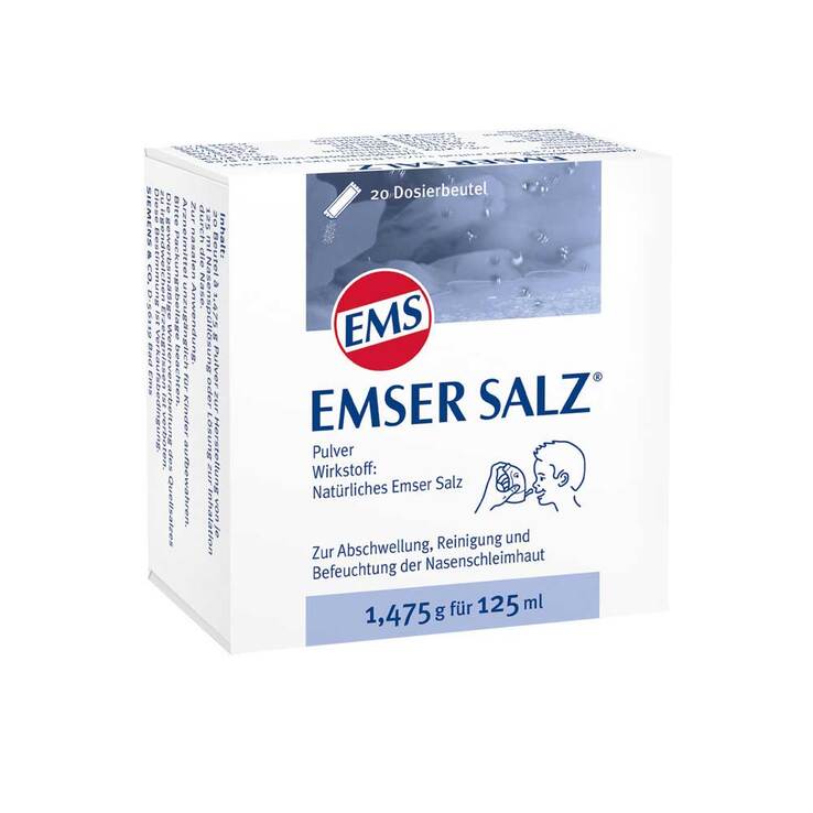 Emser Salz 1,475 g Pulver, 20 St