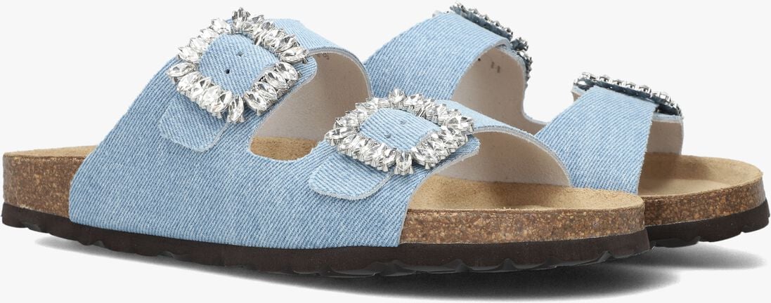 blauwe lina locchi slippers 12394