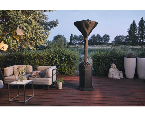 Enders hoes, beschermhoes, weerbestendige hoes voor terrasverwarmers Elegance en Even, zwart, waterafstotend