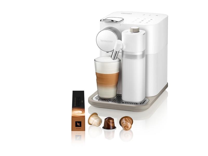 De'Longhi Kaffeemaschine Nespresso Gran Lattissima EN 640.W Kapselmaschine der Original Line mit Milchsystem und automatischer Spülfunktion