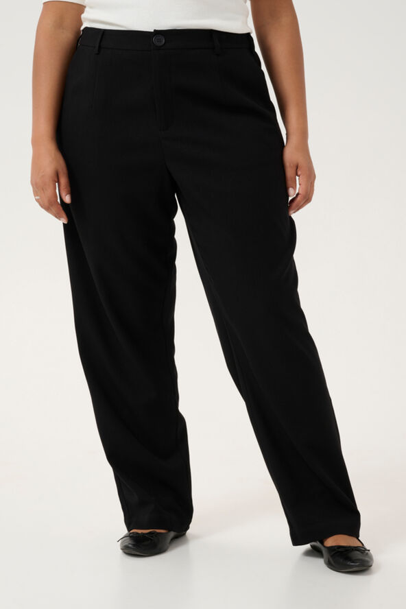 Kaffe Curve KCmerla Straight Pants Black deep
