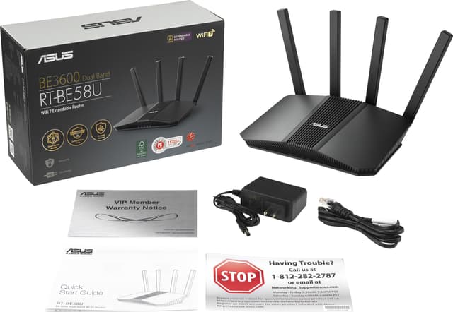 Asus RT-BE58U WiFI 7 router