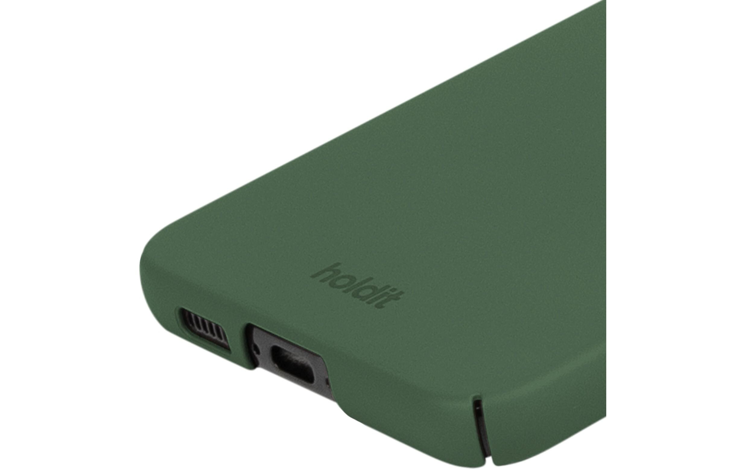 Back Cover Silicone Galaxy S24 GrünModerne Handyhülle aus ultradünnem und griffigem Silikon für das Samsung Galaxy S24