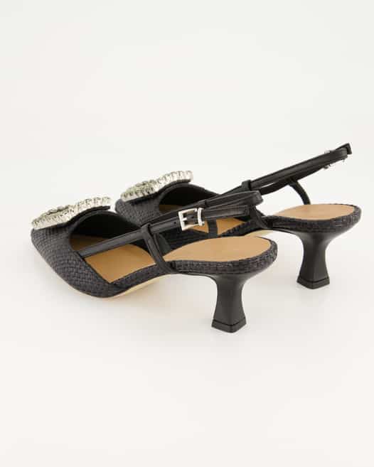 Konstantin Starke Stefi Slingpumps in Schwarz