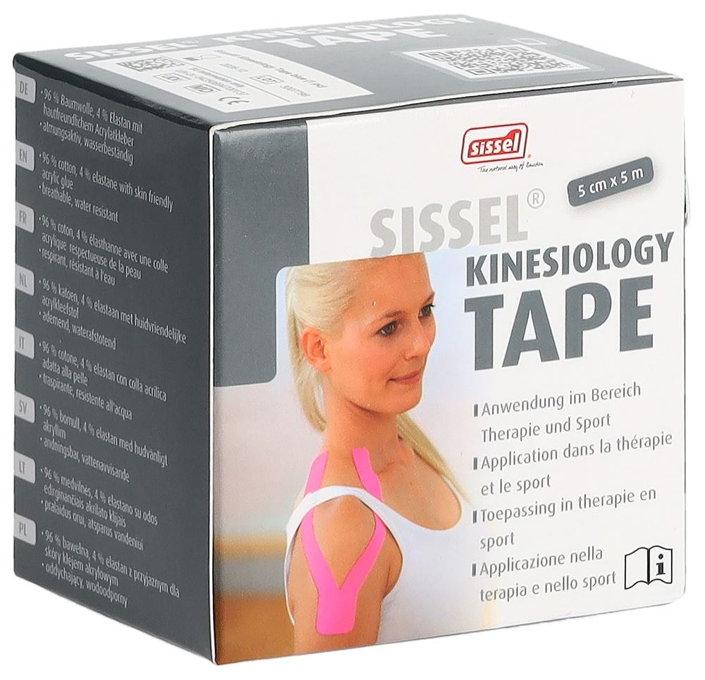 Sissel Kinesiology Tape 5cmx5m blau 1 Stk